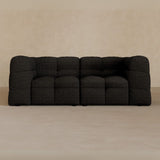 2 seater-Linen Blend-charcoal