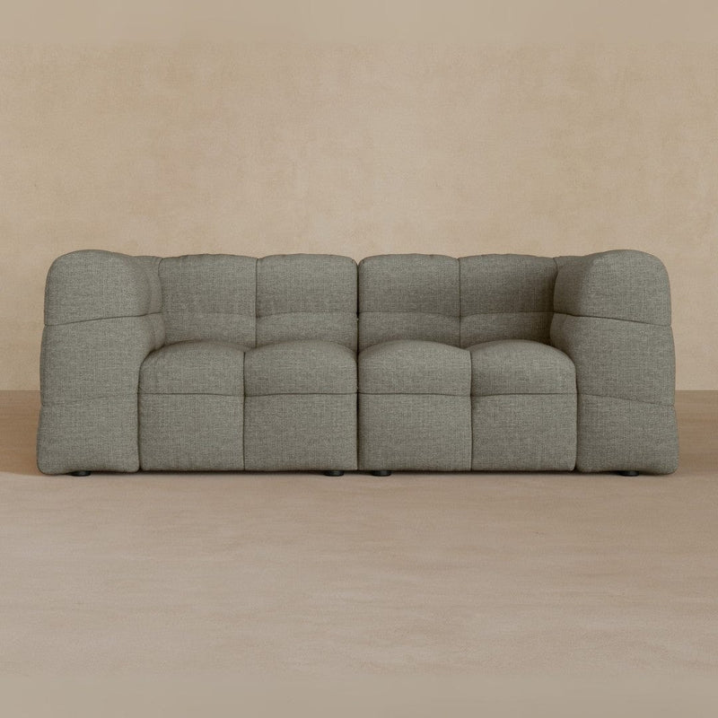 2 seater-Linen Blend-greige