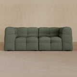 2 seater-Linen Blend-sage