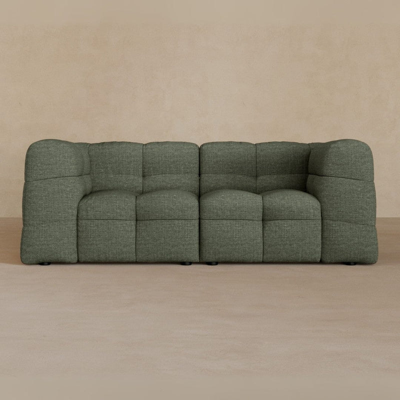 2 seater-Linen Blend-sage