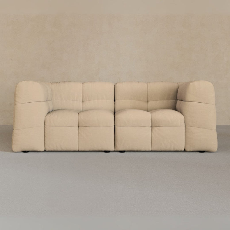 2 seater-Linen Blend-shell