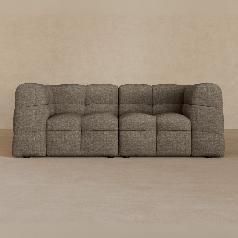 2 seater-Linen Blend-stone