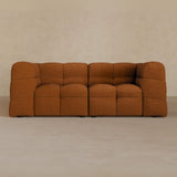 2 seater-boucle-brandy