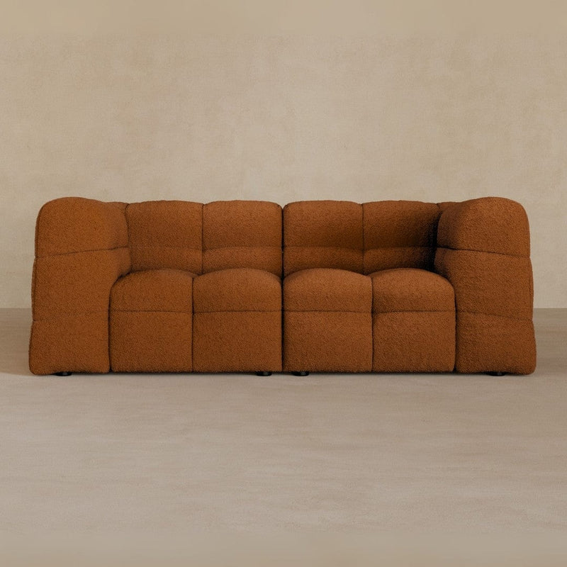 2 seater-boucle-brandy