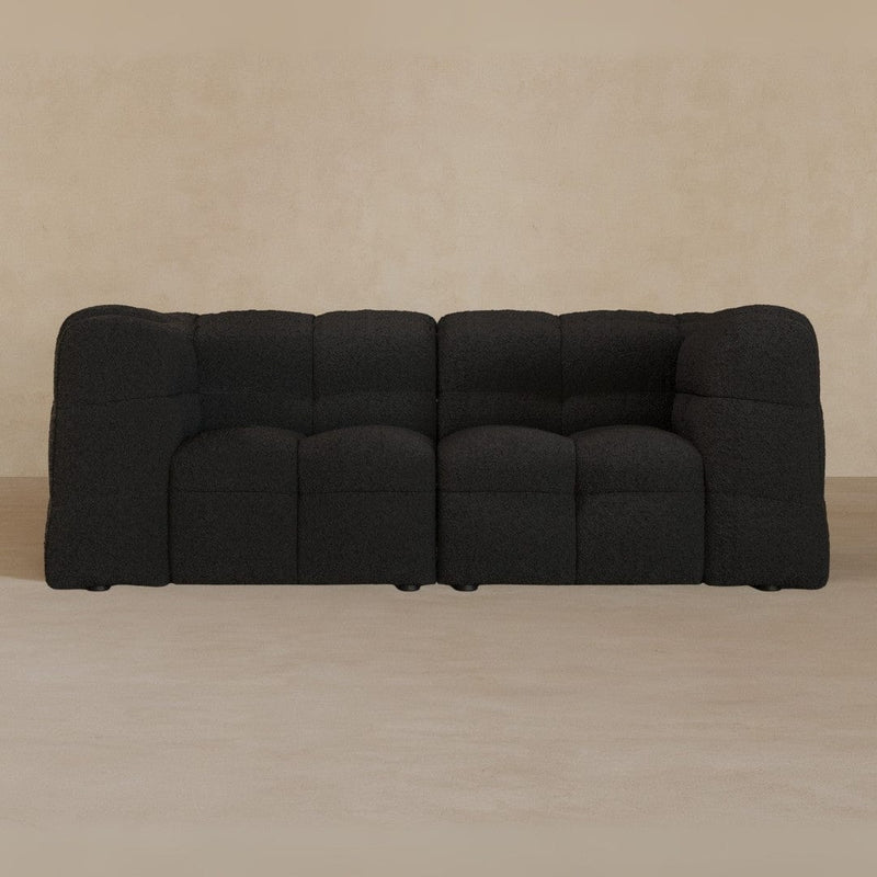 2 seater-boucle-charcoal