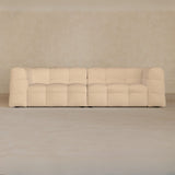 3 Seater-Top Grain Leather-Chalk