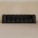 3 Seater-Top Grain Leather-Charcoal