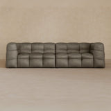 3 Seater-Top Grain Leather-Stone
