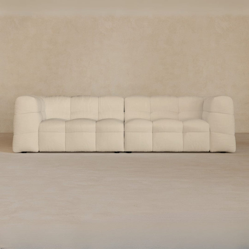 3 seater-Full Grain Leather-alabaster