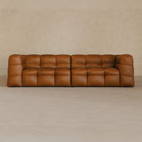 3 seater-Full Grain Leather-brandy