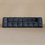 3 seater-Full Grain Leather-navy