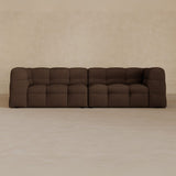 3 seater-Linen Blend-espresso