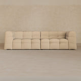 3 seater-Linen Blend-shell