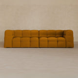 3 seater-boucle-camel