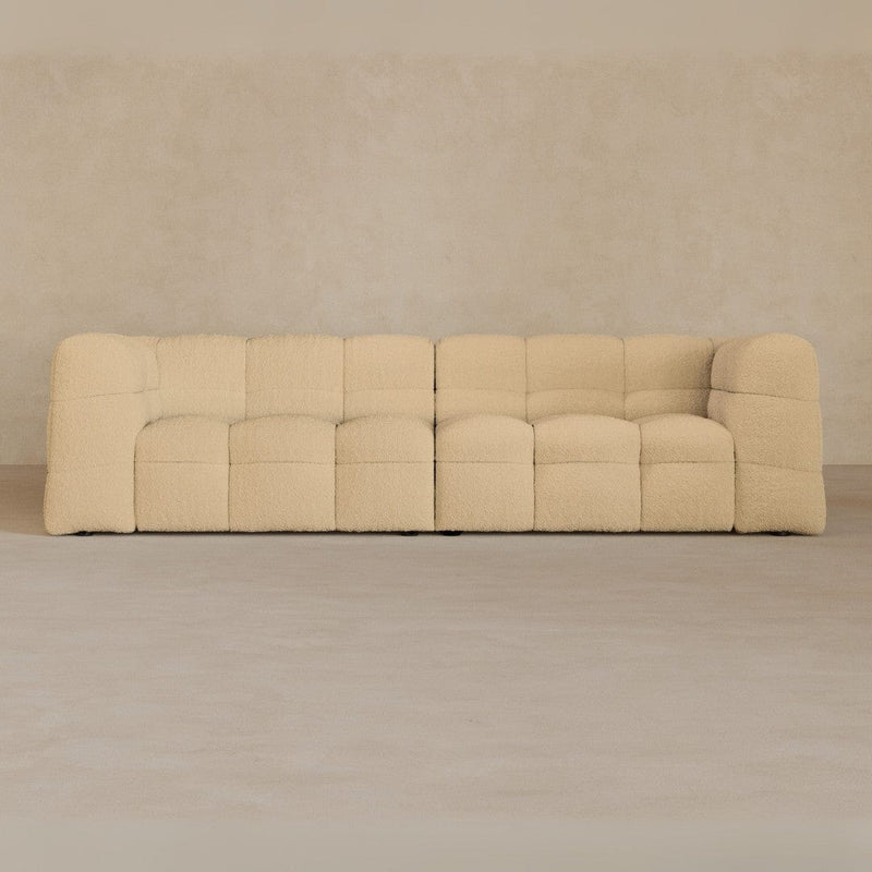 3 seater-boucle-fawn