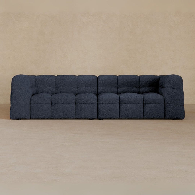 3 seater-boucle-navy