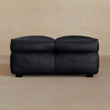 Ottoman-Full Grain Leather-ink