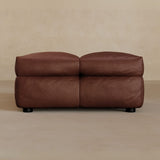 Ottoman-Full Grain Leather-oxblood