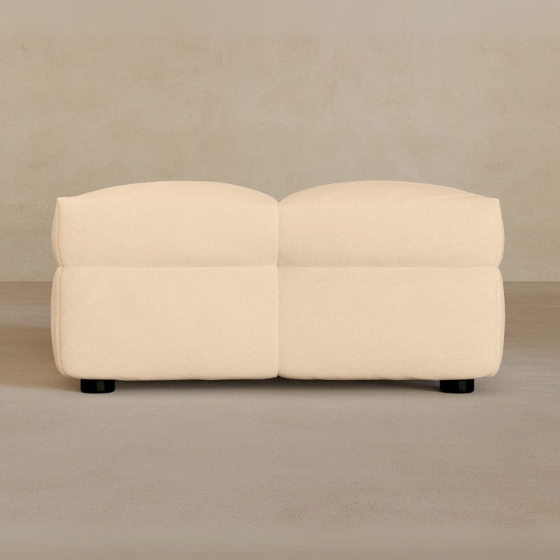 Ottoman-Full Grain Leather-shell