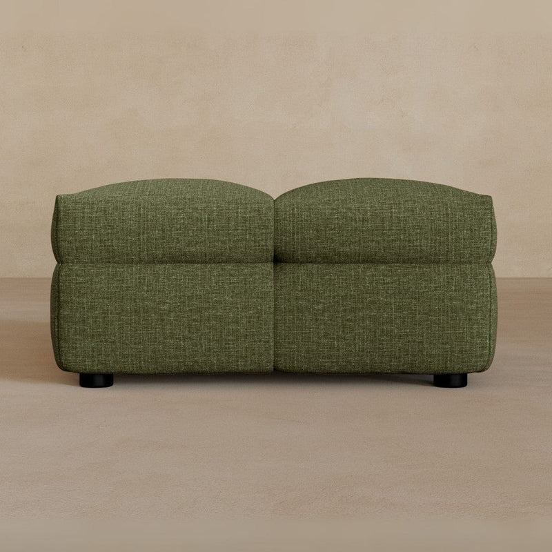 Ottoman-Linen Blend-olive