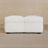 Ottoman-Top Grain Leather-Ivory