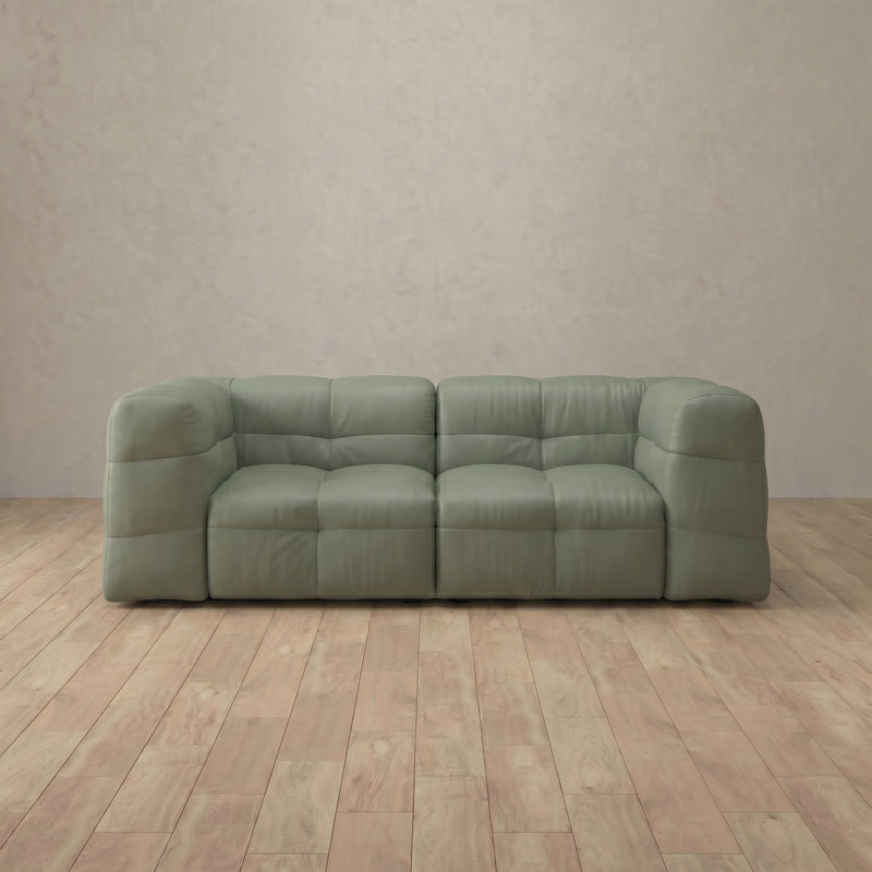 Juna Comfort Sofa Loveseat (75") — Sage