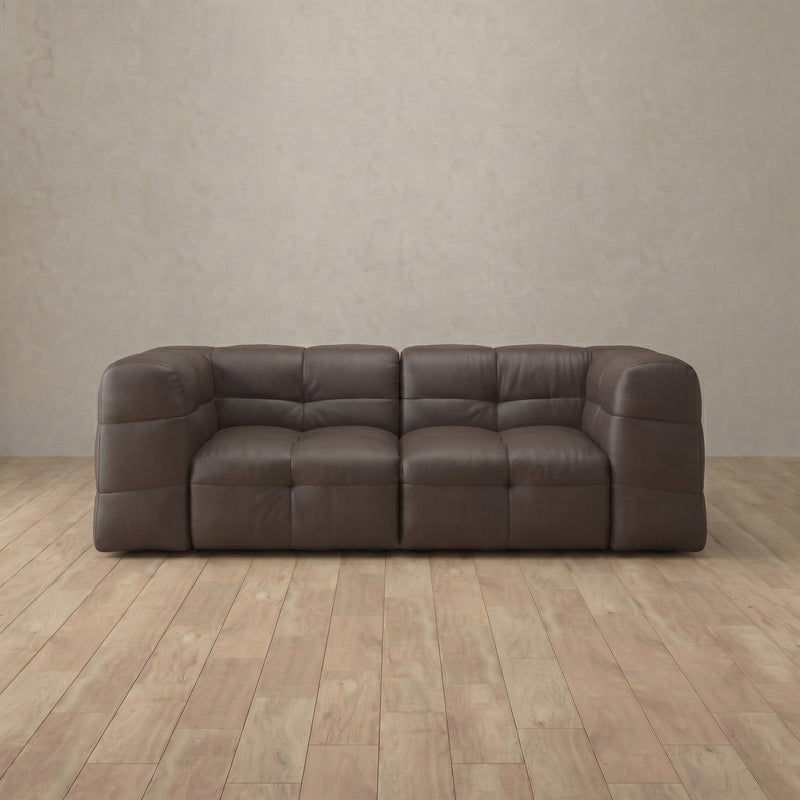 Juna Comfort Sofa Loveseat (75") — Truffle
