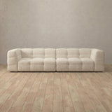 Boucle::Juna Comfort Sofa 3 Seater  Cream Boucle [grid:2:BCL]
