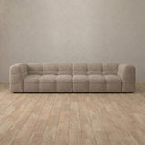 Boucle::Juna Comfort Sofa 3 Seater  Taupe Boucle [grid:3:BCL]