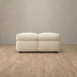 Linen Blend::Juna Comfort Sofa Ottoman Cream Linen Blend