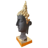 Golden Headed Buddha Sculpture