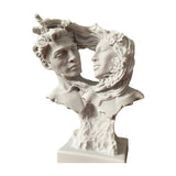 Lovers in White Sculpture