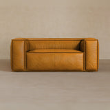 2 Seater-Full Grain Leather-Camel
