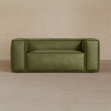 2 Seater-Full Grain Leather-Olive