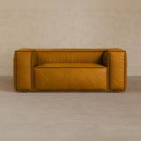 2 Seater-Top Grain Leather-Camel
