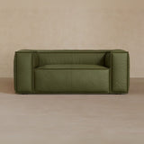 2 Seater-Top Grain Leather-Olive