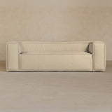 3 Seater-Full Grain Leather-Linen