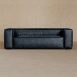 3 Seater-Full Grain Leather-Navy