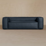 3 Seater-Top Grain Leather-Navy