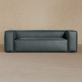 3 Seater-Top Grain Leather-Pewter