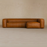 4 Seater left-Full Grain Leather-Brandy