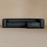 4 Seater left-Full Grain Leather-Ink
