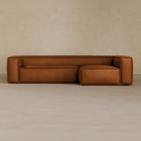 4 Seater left-Top Grain Leather-Brandy
