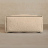 Ottoman-Full Grain Leather-Shell