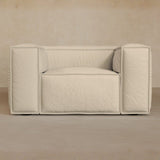 Single-Full Grain Leather-Alabaster