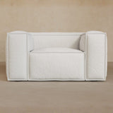 Single-Full Grain Leather-Ivory