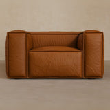 Single-Top Grain Leather-Brandy