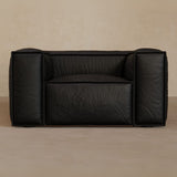 Single-Top Grain Leather-Charcoal