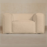 Single-Top Grain Leather-Linen