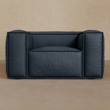 Single-Top Grain Leather-Navy